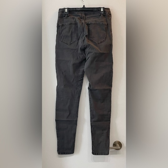 Zara Grey Skinny Jeans - size US 8 - Picture 2 of 3